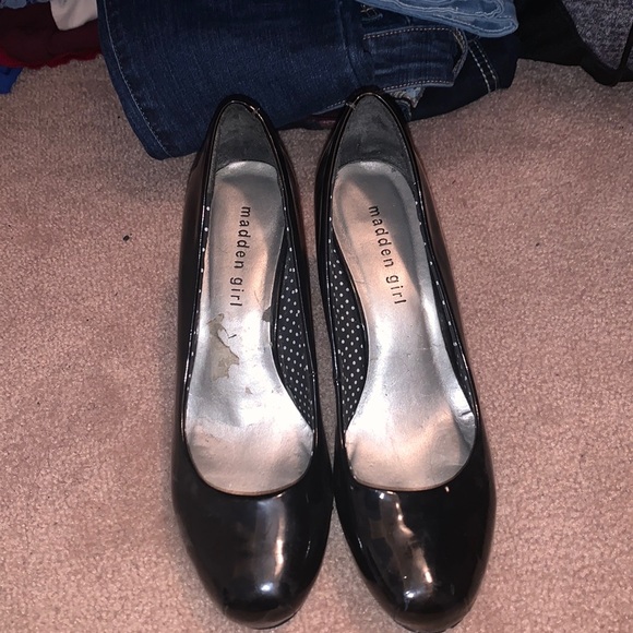 Black Madden girl Heels - Picture 1 of 3